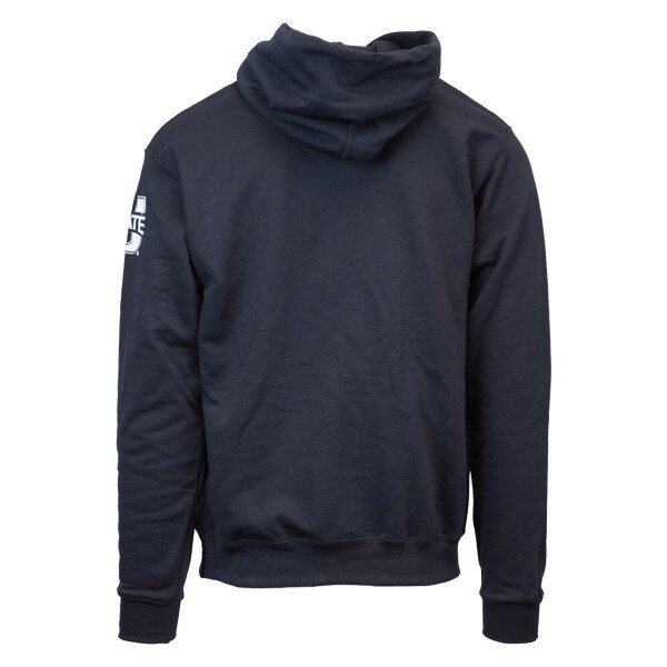 Champion USU Embroidered Patch Hoodie Navy